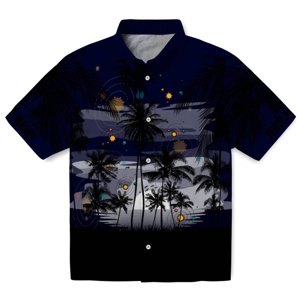 Space Sunset Scene Hawaiian Shirt Best selling