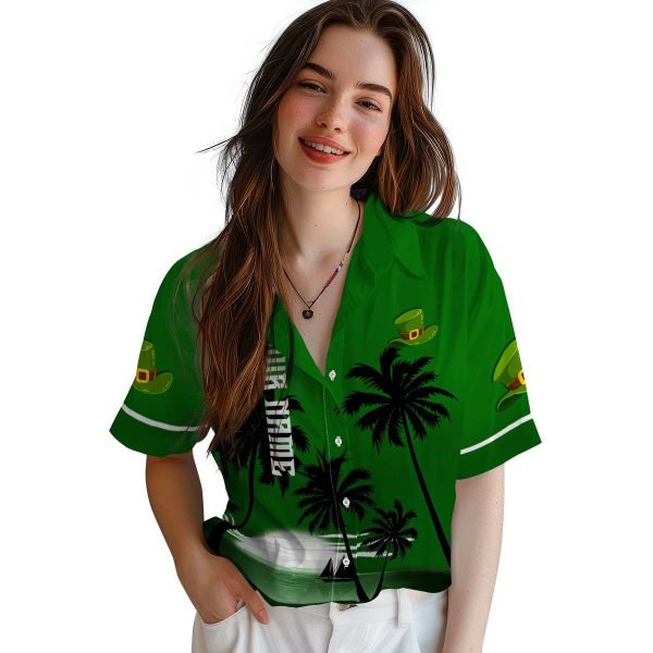 St Patricks Day Beach Sunset Hawaiian Shirt Trendy