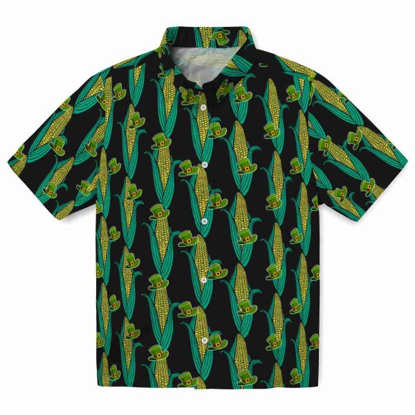 St Patricks Day Corn Motifs Hawaiian Shirt Best selling