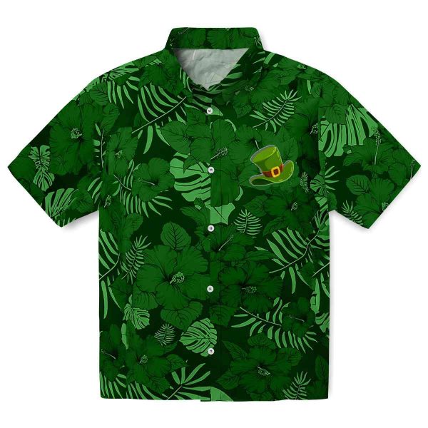 St Patricks Day Jungle Vibes Hawaiian Shirt Best selling