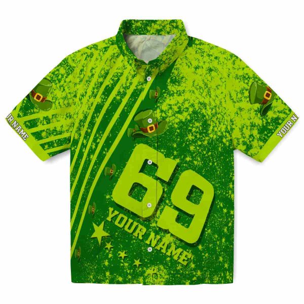 St Patricks Day Star Stripes Hawaiian Shirt Best selling