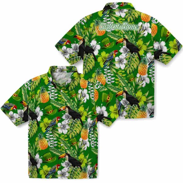 St Patricks Day Tropical Toucan Hawaiian Shirt Latest Model