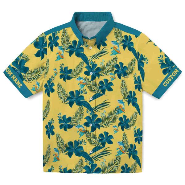 Summer Botanical Print Hawaiian Shirt Best selling