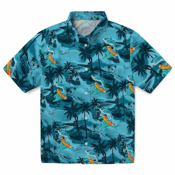 Summer Coastal Palms Hawaiian Shirt Best selling