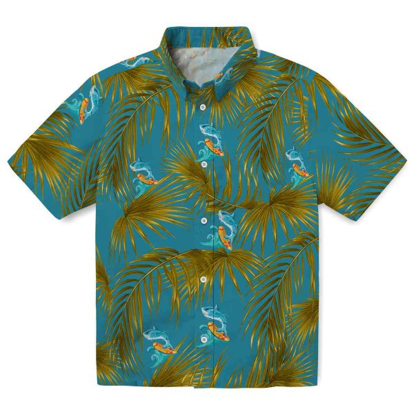 Summer Leafy Palms Hawaiian Shirt Best selling