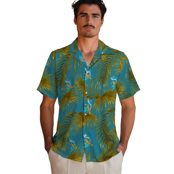 Summer Leafy Palms Hawaiian Shirt High quality