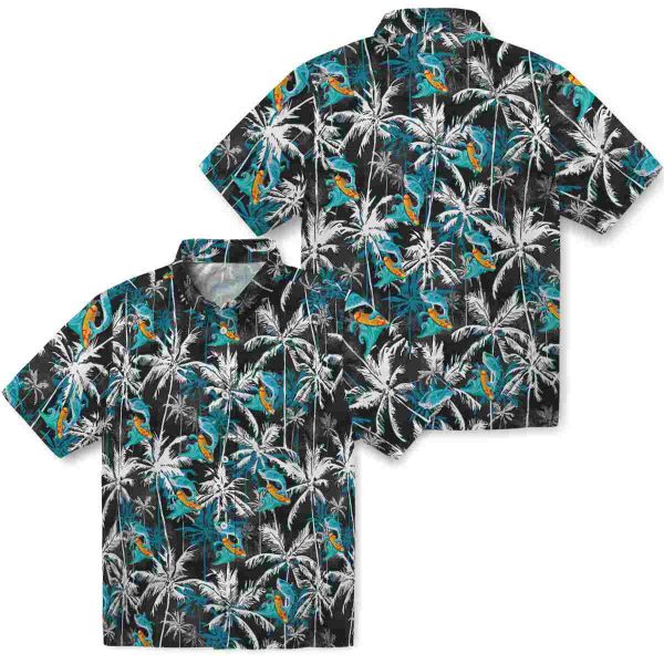 Summer Palm Pattern Hawaiian Shirt Latest Model