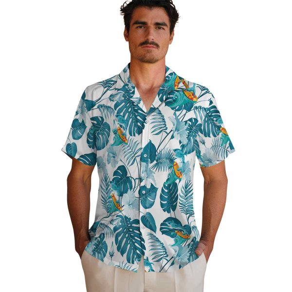 Summer Tropical Plants Hawaiian Shirt High quality