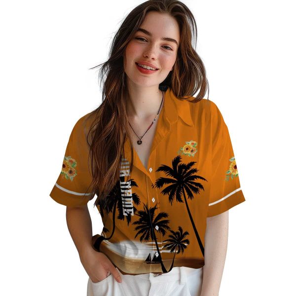 Sunflower Beach Sunset Hawaiian Shirt Trendy