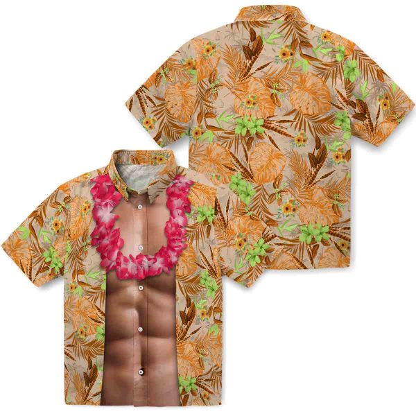 Sunflower Chest Illusion Hawaiian Shirt Latest Model