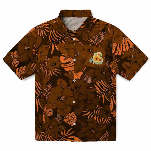 Sunflower Jungle Vibes Hawaiian Shirt Best selling