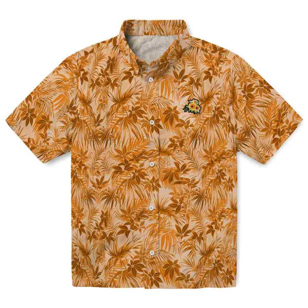 Sunflower Leafy Pattern Hawaiian Shirt Best selling