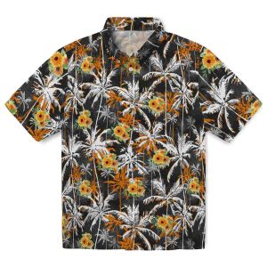 Sunflower Palm Pattern Hawaiian Shirt Best selling