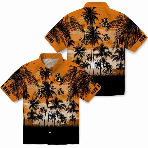 Sunflower Sunset Scene Hawaiian Shirt Latest Model