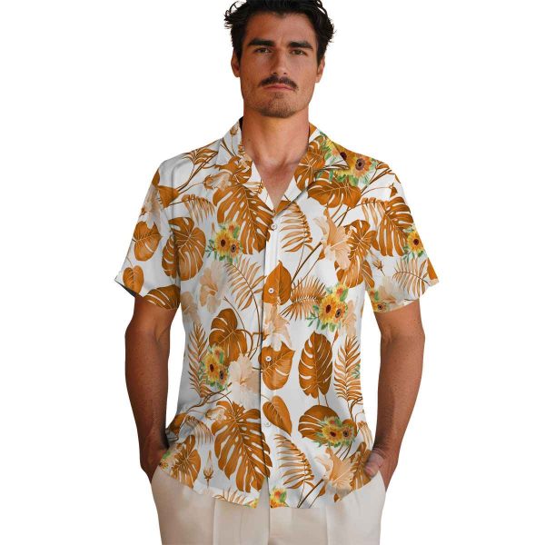 Sunflower Tropical Plants Hawaiian Shirt High quality