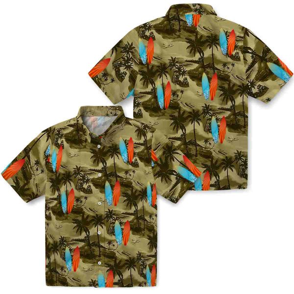 Surf Coastal Palms Hawaiian Shirt Latest Model