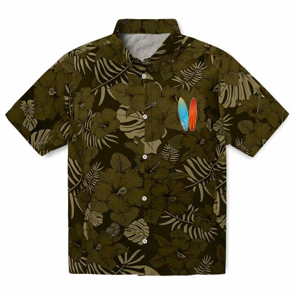 Surf Jungle Vibes Hawaiian Shirt Best selling