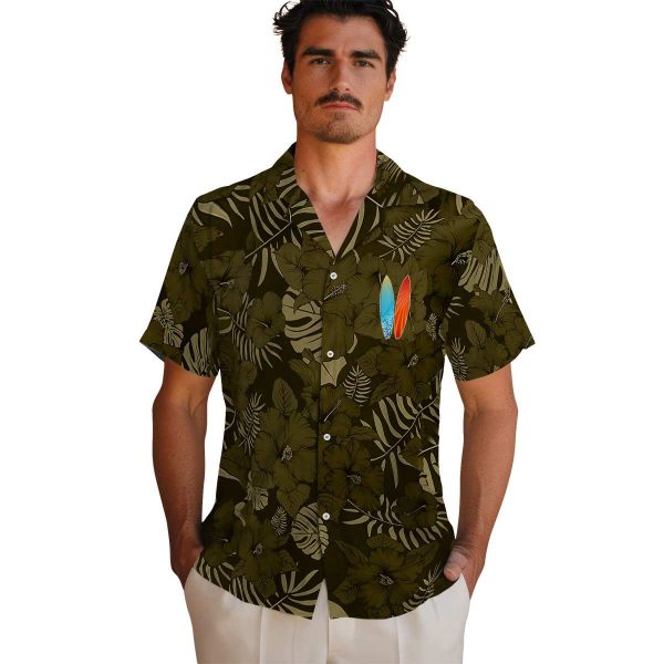 Surf Jungle Vibes Hawaiian Shirt High quality