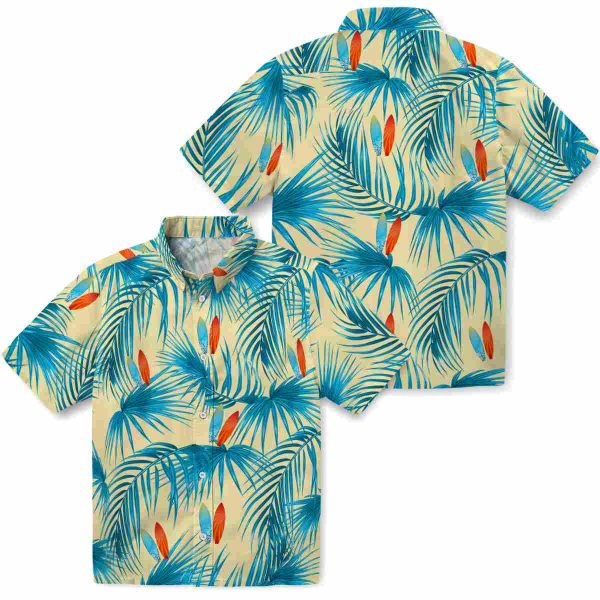 Surf Leafy Palms Hawaiian Shirt Latest Model