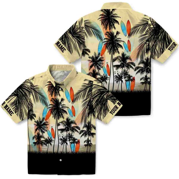 Surf Sunset Scene Hawaiian Shirt Latest Model