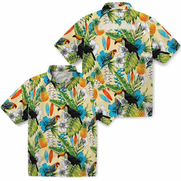 Surf Tropical Toucan Hawaiian Shirt Latest Model