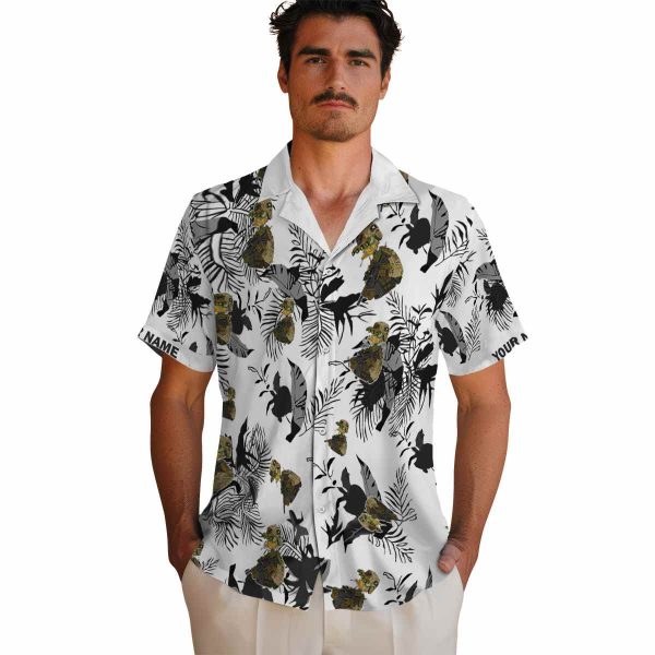 Tactical Botanical Theme Hawaiian Shirt High quality