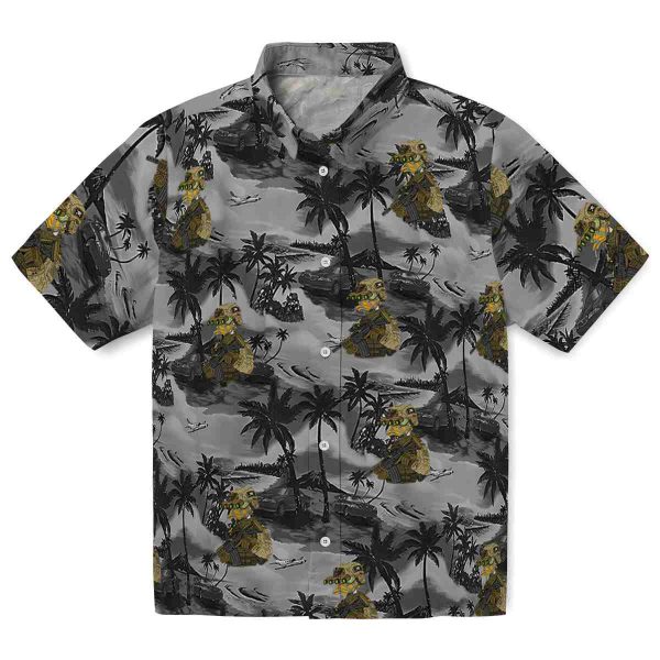 Tactical Coastal Palms Hawaiian Shirt Best selling