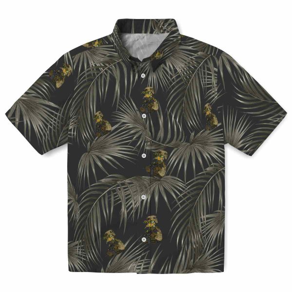 Tactical Leafy Palms Hawaiian Shirt Best selling