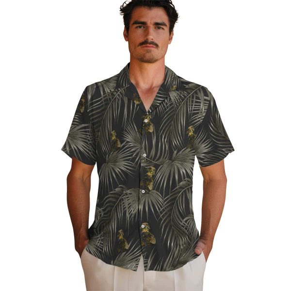 Tactical Leafy Palms Hawaiian Shirt High quality