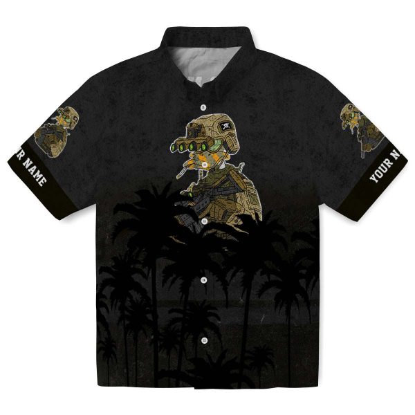 Tactical Sunset Pattern Hawaiian Shirt Best selling