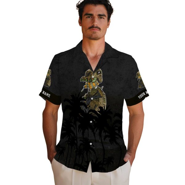 Tactical Sunset Pattern Hawaiian Shirt High quality