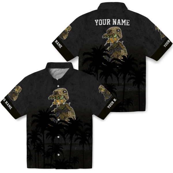 Tactical Sunset Pattern Hawaiian Shirt Latest Model