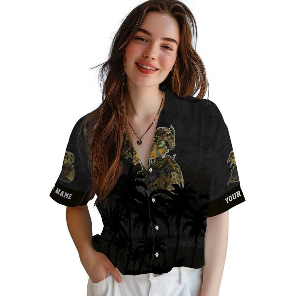 Tactical Sunset Pattern Hawaiian Shirt Trendy