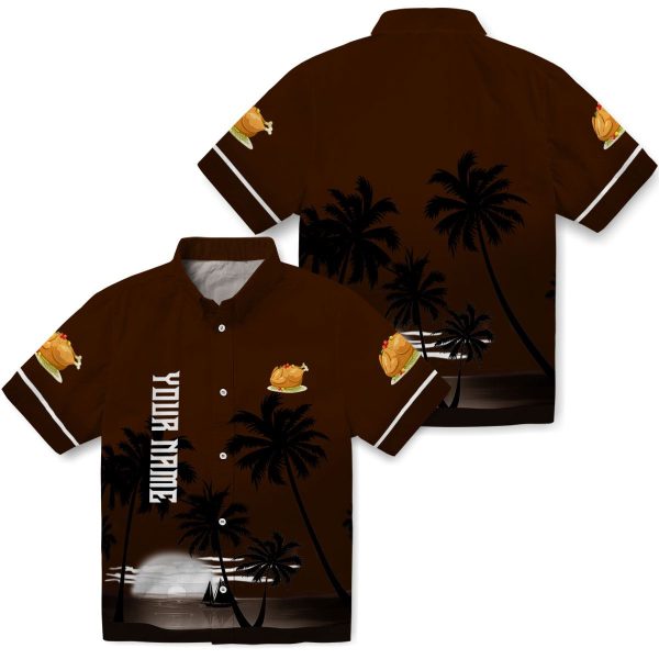 Thanksgiving Beach Sunset Hawaiian Shirt Latest Model