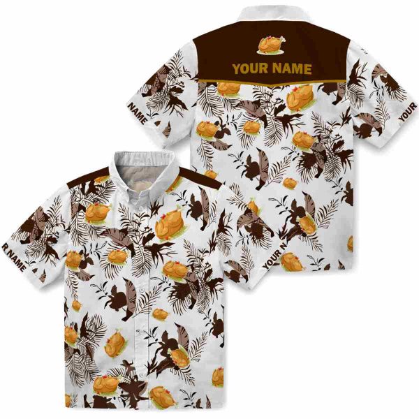 Thanksgiving Botanical Theme Hawaiian Shirt Latest Model