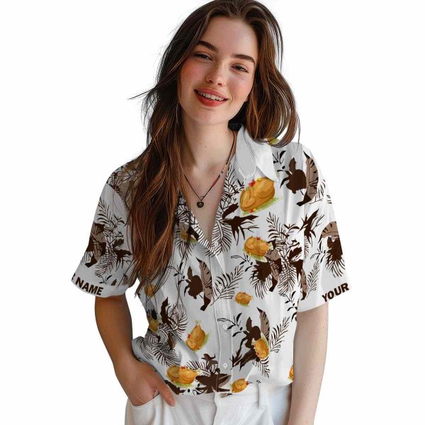 Thanksgiving Botanical Theme Hawaiian Shirt Trendy