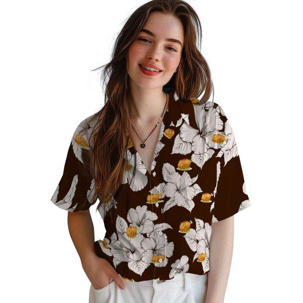 Thanksgiving Hibiscus Blooms Hawaiian Shirt Trendy