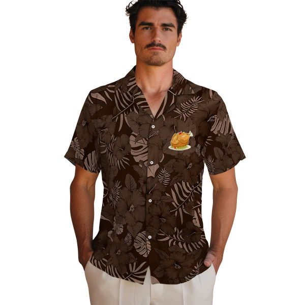 Thanksgiving Jungle Vibes Hawaiian Shirt High quality