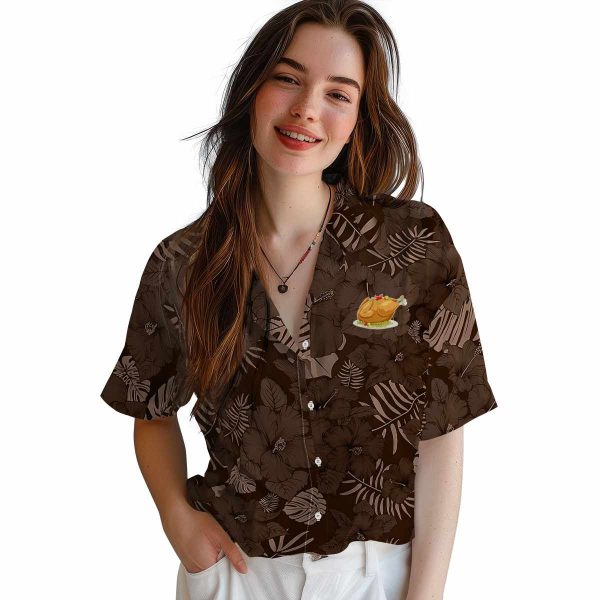 Thanksgiving Jungle Vibes Hawaiian Shirt Trendy