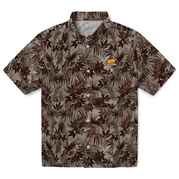 Thanksgiving Leafy Pattern Hawaiian Shirt Best selling