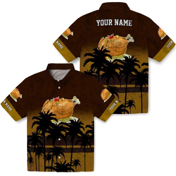 Thanksgiving Sunset Pattern Hawaiian Shirt Latest Model