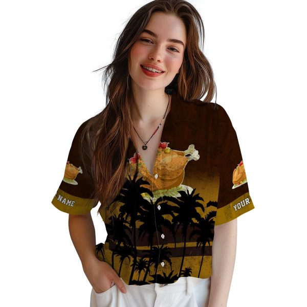 Thanksgiving Sunset Pattern Hawaiian Shirt Trendy