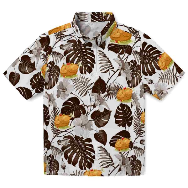 Thanksgiving Tropical Plants Hawaiian Shirt Best selling