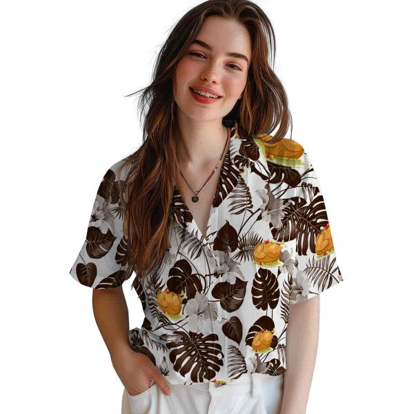 Thanksgiving Tropical Plants Hawaiian Shirt Trendy