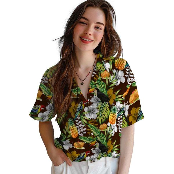 Thanksgiving Tropical Toucan Hawaiian Shirt Trendy