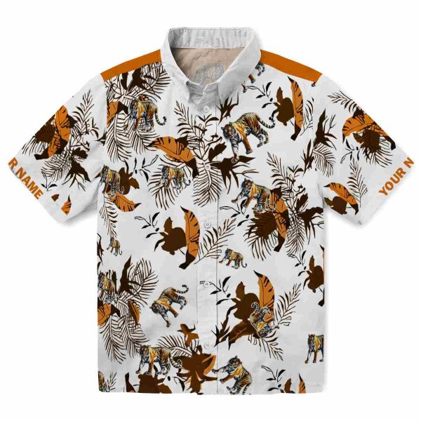 Tiger Botanical Theme Hawaiian Shirt Best selling