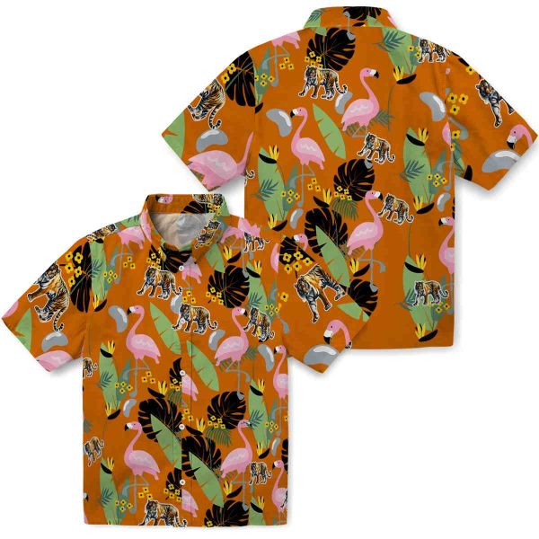 Tiger Flamingo Leaves Hawaiian Shirt Latest Model