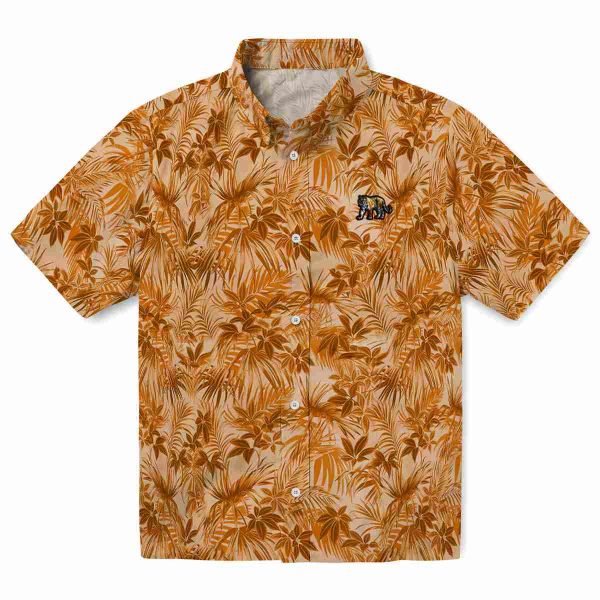 Tiger Leafy Pattern Hawaiian Shirt Best selling