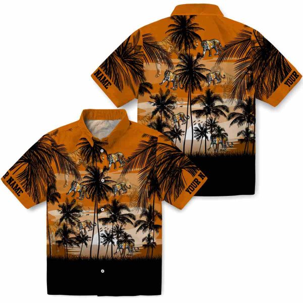 Tiger Sunset Scene Hawaiian Shirt Latest Model