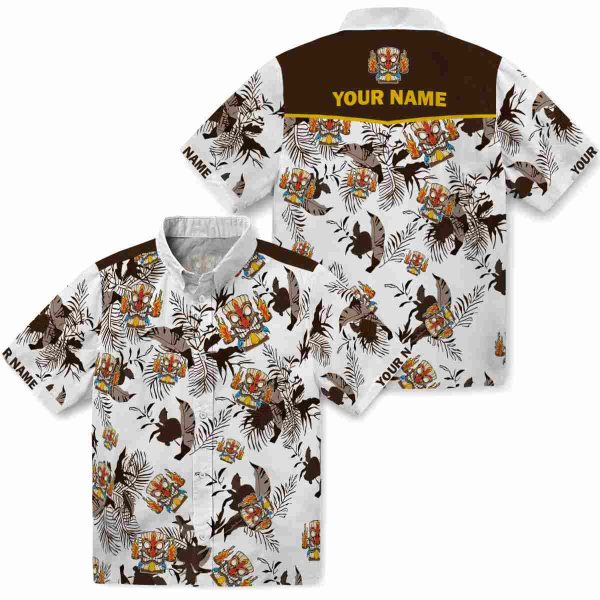 Tiki Botanical Theme Hawaiian Shirt Latest Model